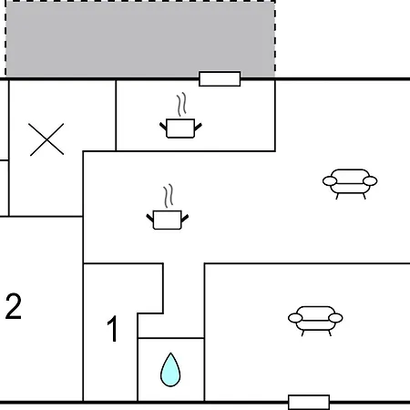 2 Bedroom Stunning In * 奥本罗
